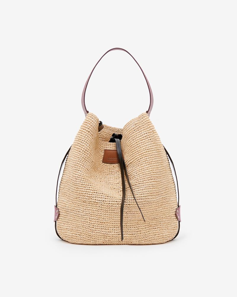 BAYIA RAFFIA BUCKET BAG